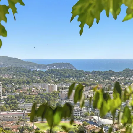 Vue Panoramique & Piscine Chauffee Toulon